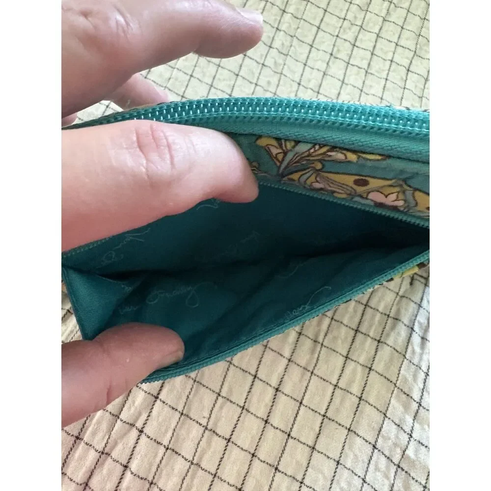 Vera Bradley Peacock floral small hobo bag and medium zip wallet retired pattern
